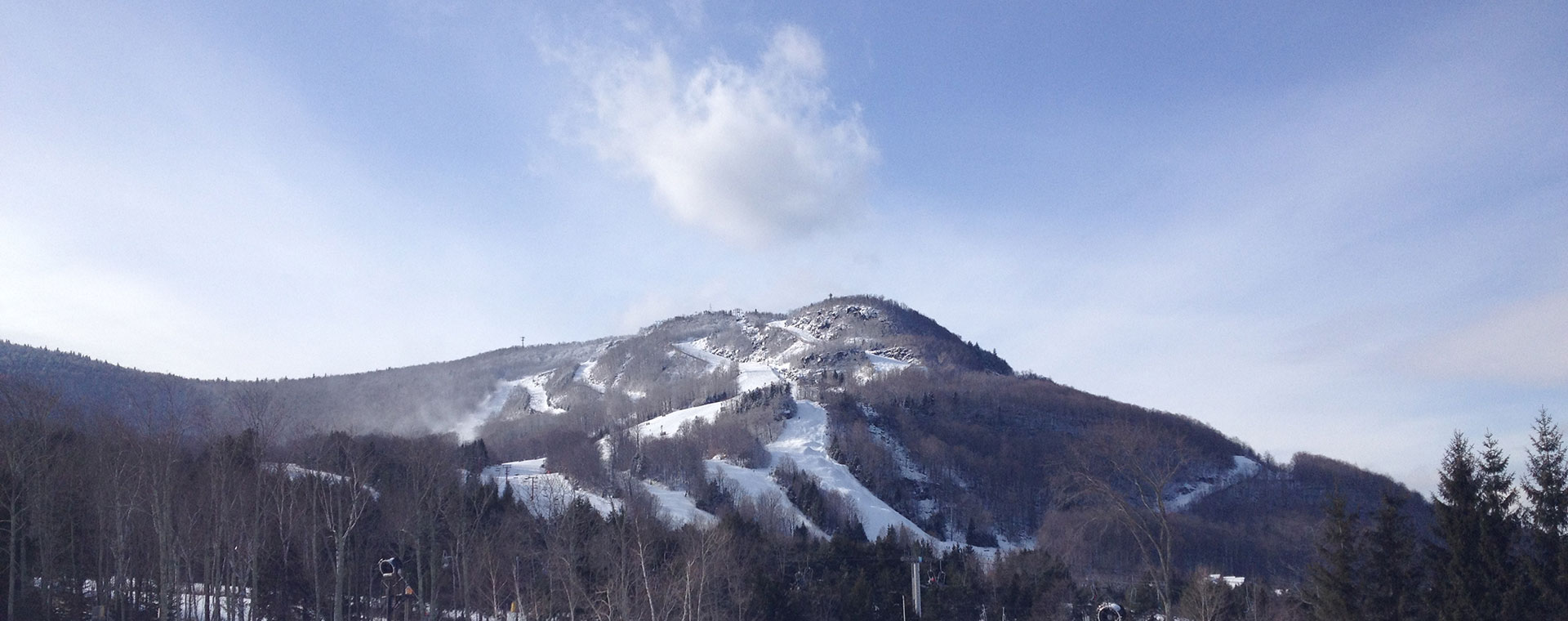 hunter mountain in winter