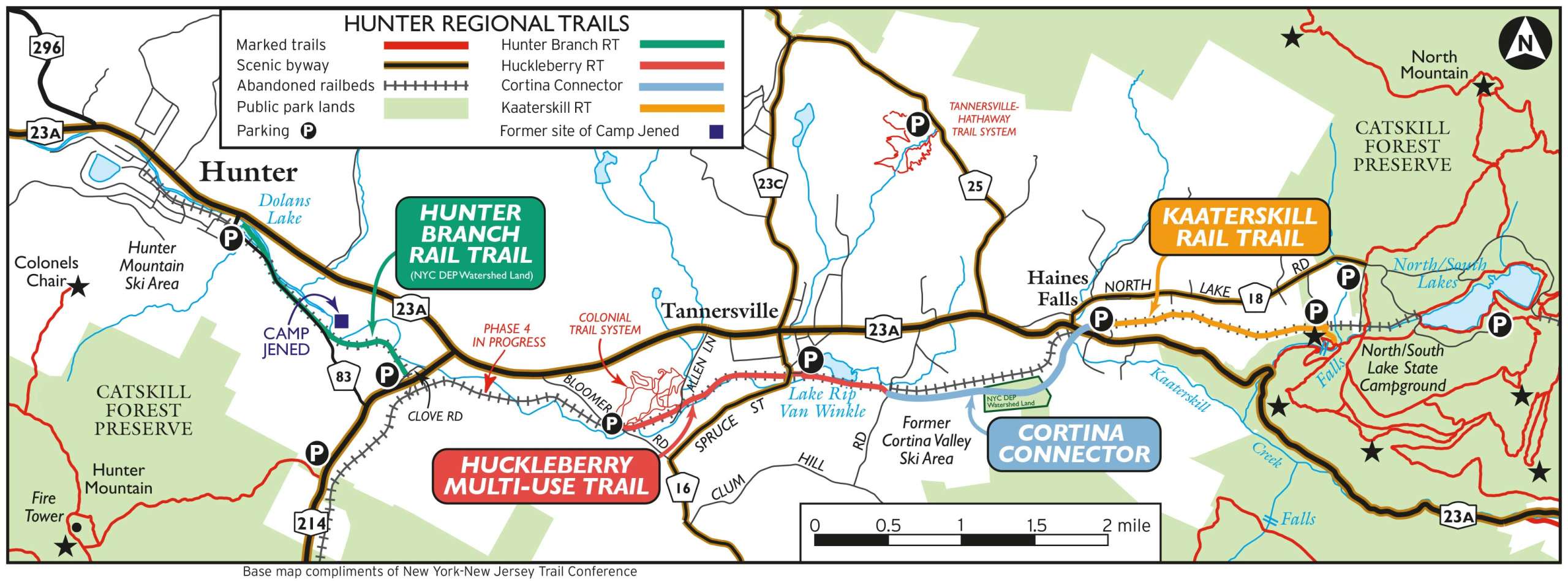 Hunter Regional Trails Full Map